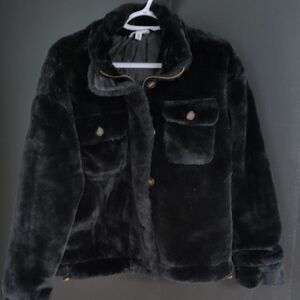 $12 Time And Tru NWT Faux Fur Warm Weather Coat